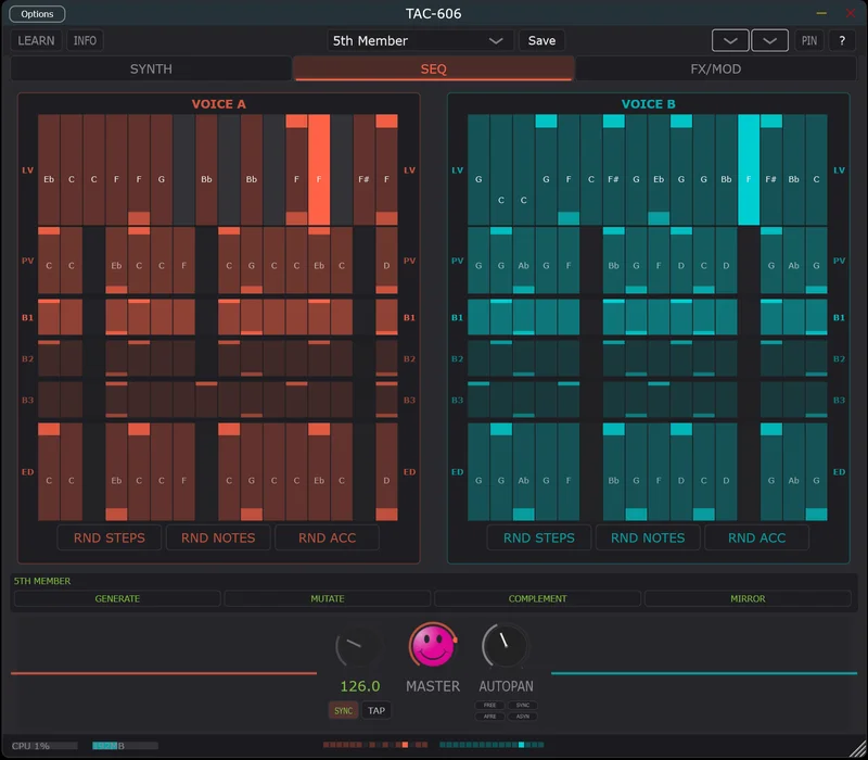 TAC-606 Sequencer