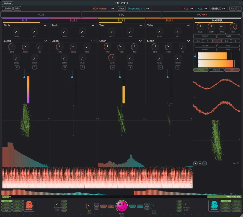 TAC-B33T FX Mixer