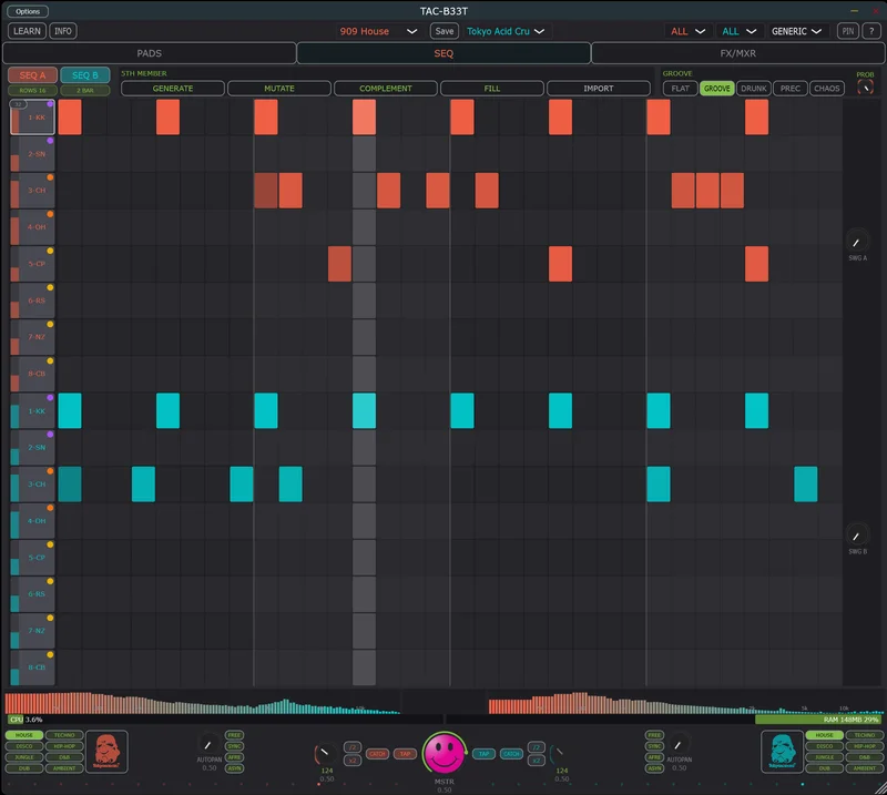 TAC-B33T Sequencer